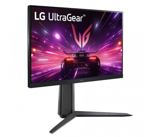 Монитор 23.8" LG 24GS65F-B  IPS, 1920x1080, 180Hz, 1ms, 300сd/m, 1000:1, HDR10 | HDMI(2.0), DP(1.4) | HAS, Pivot, Swivel, ExPSU, Vesa 100, Black