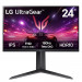 Монитор 23.8" LG 24GS65F-B  IPS, 1920x1080, 180Hz, 1ms, 300сd/m, 1000:1, HDR10 | HDMI(2.0), DP(1.4) | HAS, Pivot, Swivel, ExPSU, Vesa 100, Black