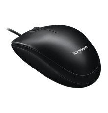 Мышь проводная Logitech M100, черный