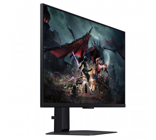Монитор 27" SAMSUNG S27DG502EI Odyssey G5 G50D QHD IPS, 2560x1440, 180Hz, 1ms, 350сd/m, 1000:1, HDR10, HDMI(2.0), DP(1.2), HAS, Pivot, Swivel, ExPSU, Vesa 100, Black