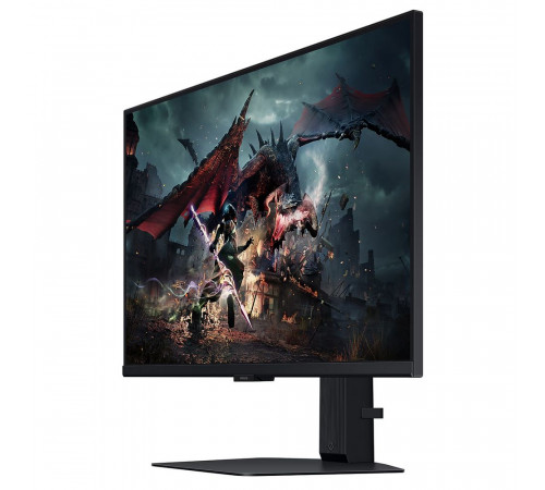 Монитор 27" SAMSUNG S27DG502EI Odyssey G5 G50D QHD IPS, 2560x1440, 180Hz, 1ms, 350сd/m, 1000:1, HDR10, HDMI(2.0), DP(1.2), HAS, Pivot, Swivel, ExPSU, Vesa 100, Black