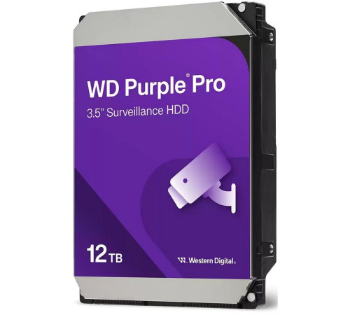 Жесткий диск 12TB Western Digital Purple Pro WD122PURP