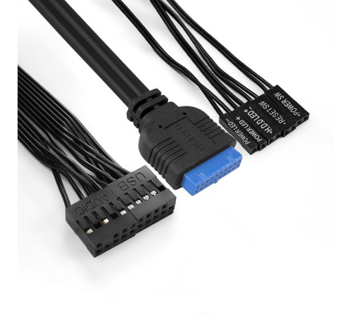 Корпус ExeGate BA-204U, черный