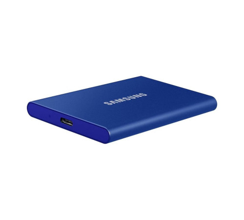 Внешний накопитель SSD 2TB Samsung T7, USB 3.2, синий