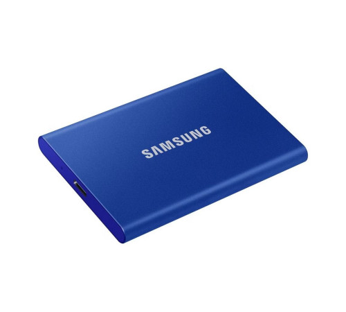 Внешний накопитель SSD 2TB Samsung T7, USB 3.2, синий