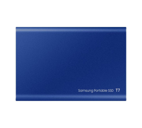 Внешний накопитель SSD 2TB Samsung T7, USB 3.2, синий