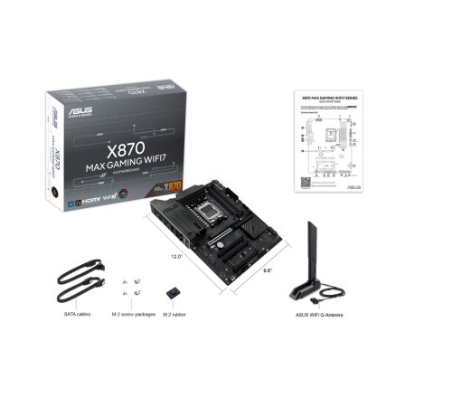 Материнская плата ASUS X870 MAX GAMING WIFI7 (AM5)