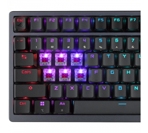 Клавиатура ASUS M701 ROG AZOTH ROG NX Snow PBT 75% USB 2.4GHz BT