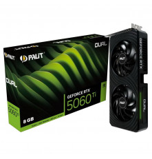 Видеокарта Palit RTX5060Ti DUAL 8GB GDDR7 128bit 3xDP HDMI 2FAN RTL