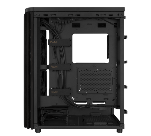 Корпус ASUS PROART PA401 WOOD MESH, черный