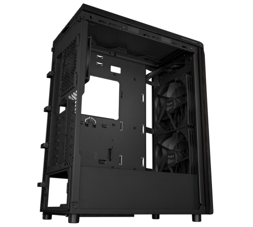 Корпус ASUS PROART PA401 WOOD MESH, черный