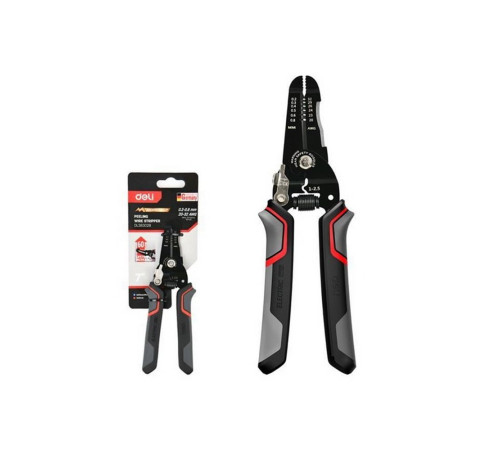 Инструмент (стриппер) Deli DL383028 для зачистки проводов