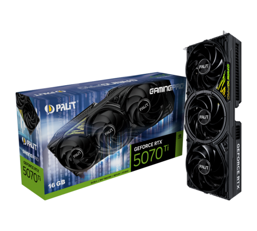 Видеокарта Palit RTX5070Ti GAMINGPRO V1 16GB, GDDR7/256-bit