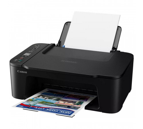 МФУ струйное Canon Pixma TS3640, A4, цветная печать, 4 стр/мин, 4800x1200 dpi, USB/WiFi, чёрный корпус (6670C007(AA))