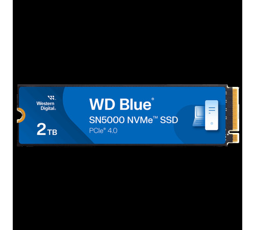 Твердотельный накопительWestern Digital Blue SN5000, 2TB, M.2(22x80mm)