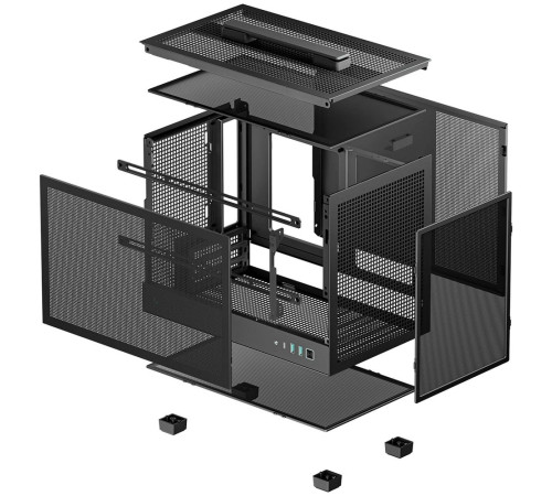 Корпус Deepcool CH160 MESH (R-CH160-BKNMI0-G-1)