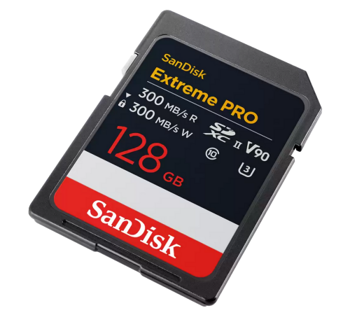 Карта памяти SDXC 128GB SanDisk Extreme PRO Class 10, UHS-II, U3, V90