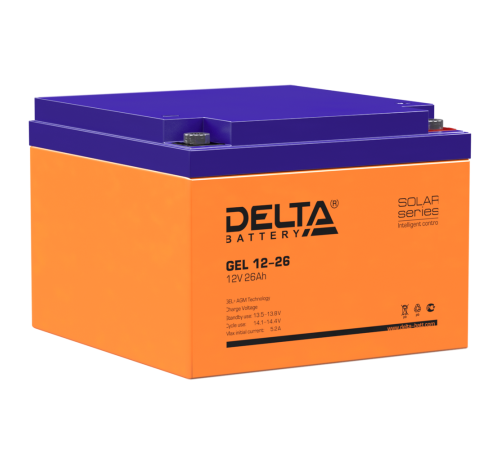 Аккумуляторная батарея Delta GEL 12-26