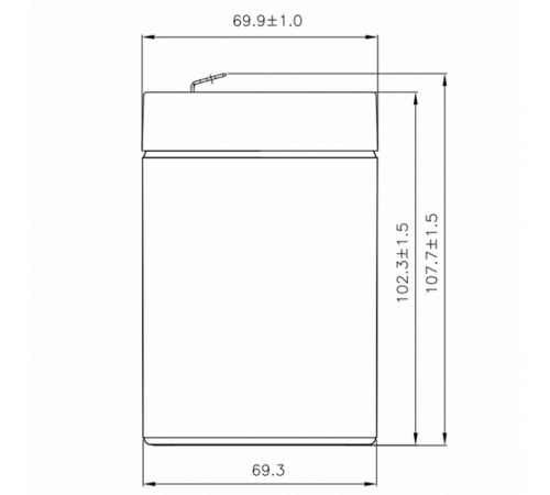 Аккумуляторная батарея CSB GP1245