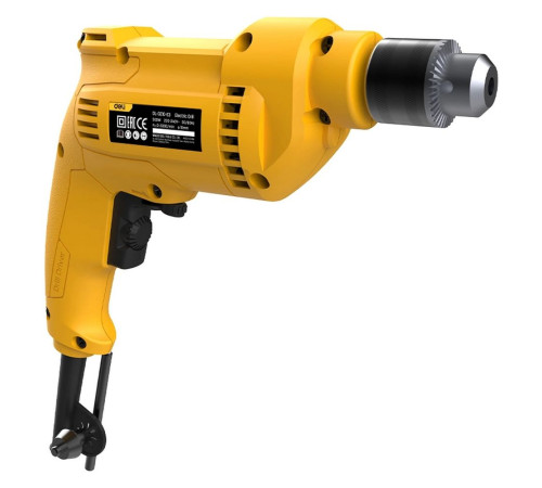 Дрель сетевая Deli DL-DZ10-E3 (500Вт, 0-3300 об/мин, ключевой патрон 10 мм)