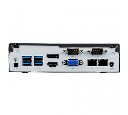 Платформа системного блока с ЦПУ Shuttle DL30N Intel N100 Fanless PC, DDR5 SODIMM Max.16GB, no SSD, no wifi, Support 3x independent display