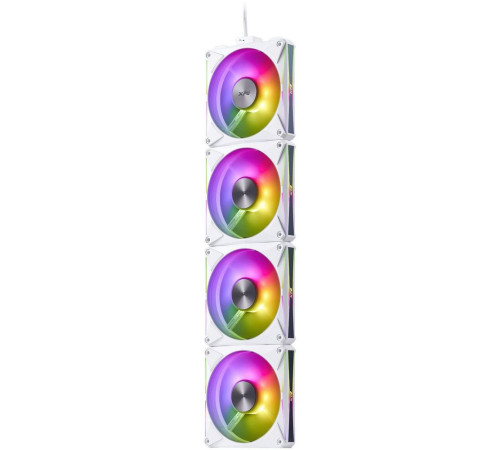 Вентилятор для корпуса XPG HURRICANE MAG 120 ARGB PWM, белый (комплект 4 шт.)