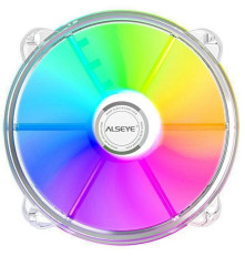 Вентилятор для корпуса ALSEYE CF200, прозрачный/белый