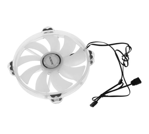 Вентилятор для корпуса ALSEYE CF200, прозрачный/белый