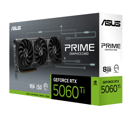 Видеокарта ASUS RTX5060Ti PRIME 8GB, GDDR7/128-bit