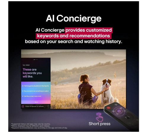 Телевизор LED 43" LG 43UA75009LA.ARUG