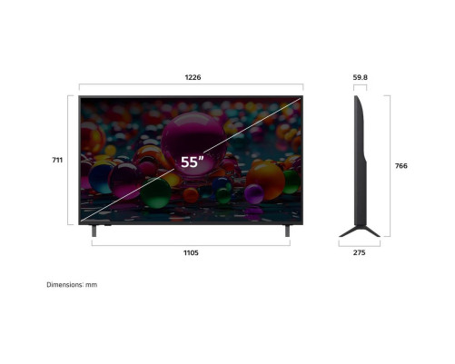 Телевизор LED 55" LG 55UA75009LA.ARUG Телевизор LED 55" LG 55UA75009LA.ARUG
