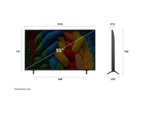 Телевизор NANO LED 55" LG 55NANO81A6A.ARUG Телевизор NANO LED 55" LG 55NANO81A6A.ARUG