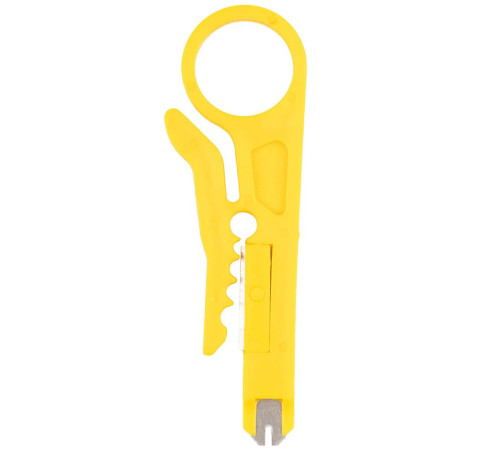 Инструмент обжимной Hyperline WRline WR-504 для зачистки кабеля и заделки витой пары, 110 тип