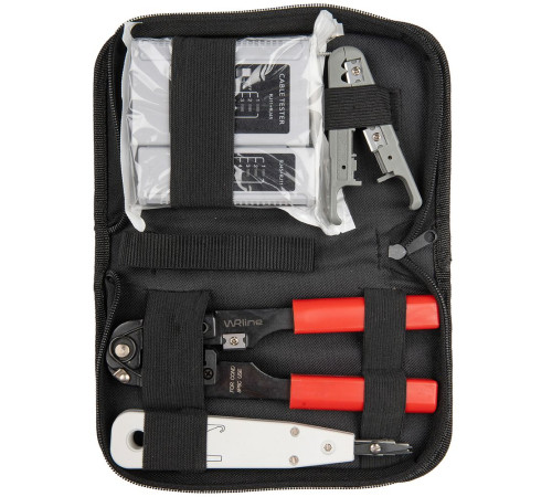 Набор инструментов Hyperline WRline WR-CK210C для работы с витой парой