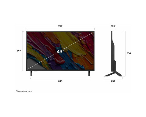 Телевизор Q-NED 43" LG 43QNED82A6B.ARUG Телевизор Q-NED 43" LG 43QNED82A6B.ARUG