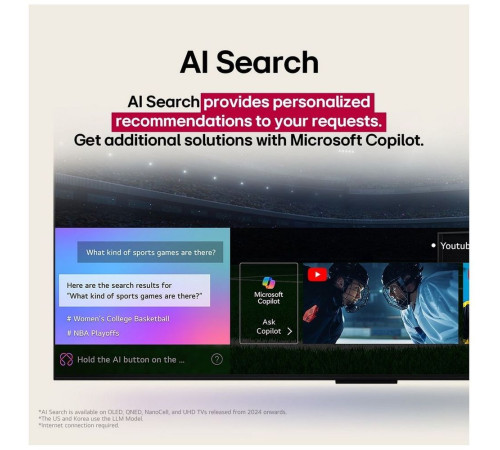 Телевизор OLED 48" LG OLED48B5RLA.ARUG