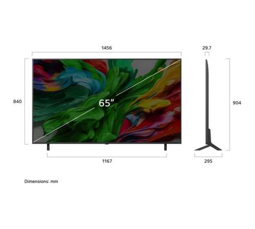 Телевизор Q-NED 65" LG 65QNED86A6A.ARUG