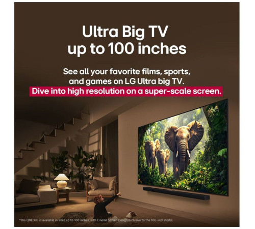 Телевизор Q-NED 65" LG 65QNED86A6A.ARUG