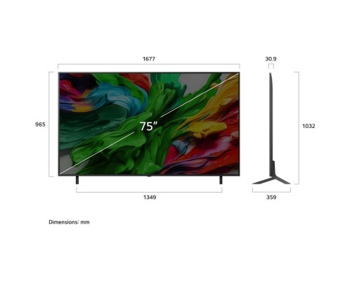 Телевизор Q-NED 75" LG 75QNED86A6A.ARUG Телевизор Q-NED 75" LG 75QNED86A6A.ARUG