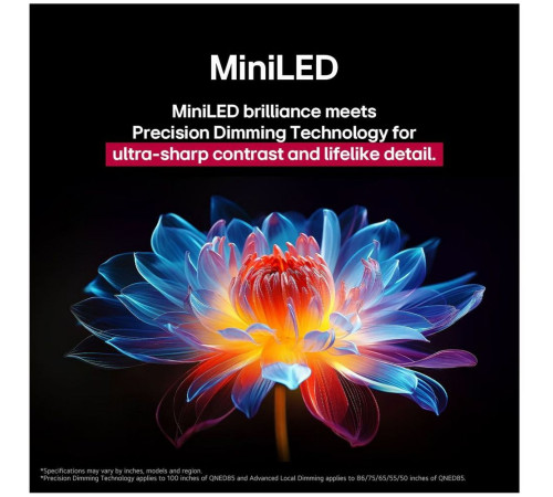 Телевизор Q-NED 86" LG 86QNED86A6A.ARUG