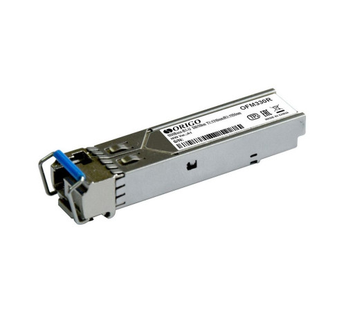 Трансивер ORIGO OFM330R/10KM/A1A, 1000Base-BX-U (Simplex LC), Tx:1310 нм, Rx:1550 нм, для одномодового кабеля, до 10 км