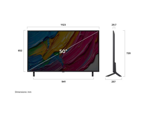 Телевизор Q-NED 50" LG 50QNED80A6A.ARUG Телевизор Q-NED 50" LG 50QNED80A6A.ARUG