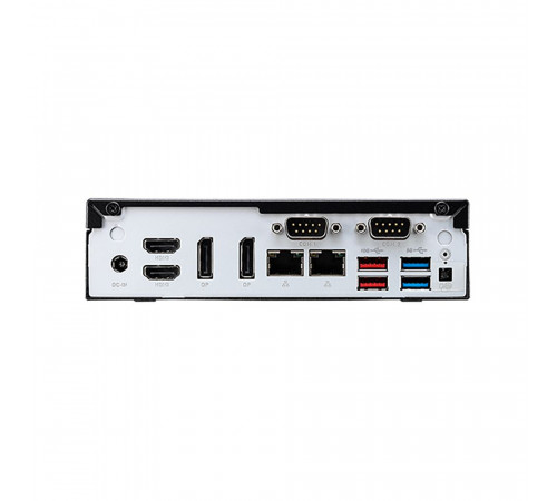 Платформа мини ПК Shuttle DH770, LGA1700 CPU/2 x DDR5 SODIMM/HDMI 2.0x2+ DisplayPortx2/120w PSU/VESA/черный