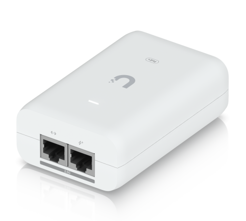 Блок питания Ubiquiti PoE-48-30W-2.5G, 802.3at, белый