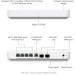 Маршрутизатор Ubiquiti UniFi Gateway Fiber, белый