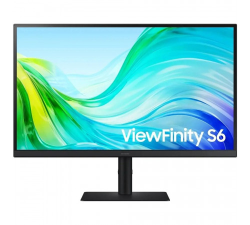 Монитор 27" SAMSUNG S27F610EAI ViewFinity S6 S61F QHD  IPS, 2560x1440, 100Hz, 5ms, 300сd/m, 1000:1,  | 2xHDMI(2.0), DP(1.2) | HAS, Pivot, Swivel, ExPSU, Vesa 100, Black