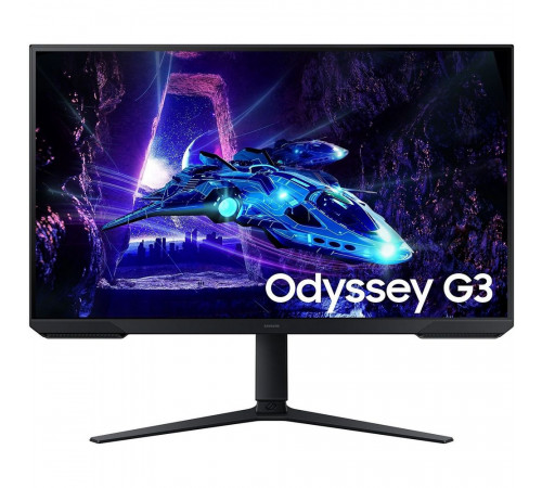 Монитор 32" SAMSUNG S32DG300EI Odyssey G3 G30D FHD  VA, 1920x1080, 180Hz, 1ms, 250сd/m, 3000:1, HDR10 | HDMI(2.0), DP(1.2) | HAS, Pivot, Swivel, ExPSU, Vesa 100, Black