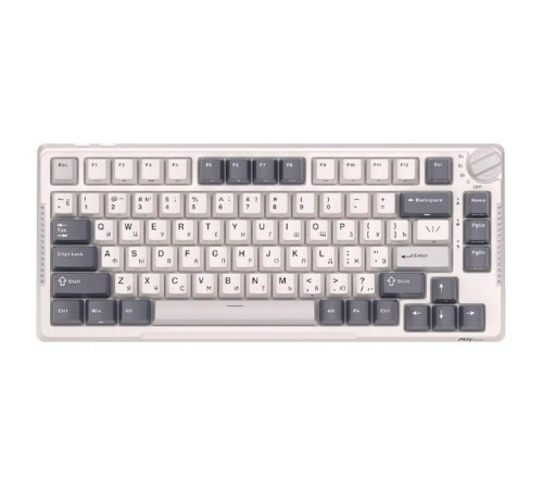 Клавиатура беспроводная игровая Royal Kludge RK-H81, белый
