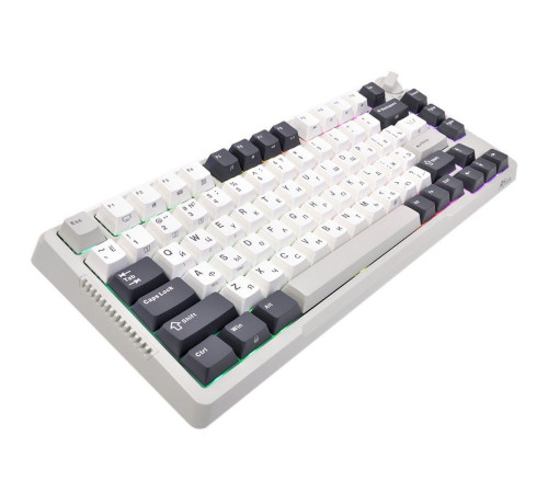 Клавиатура беспроводная игровая Royal Kludge RK-H81, белый