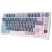 Клавиатура беспроводная игровая Royal Kludge RK-M75, голубой